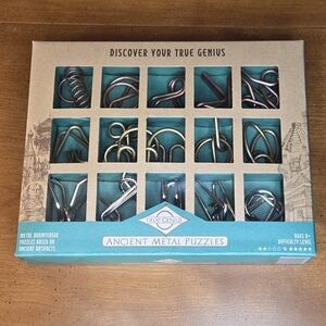 True Genius Ancient Metal Puzzles Set